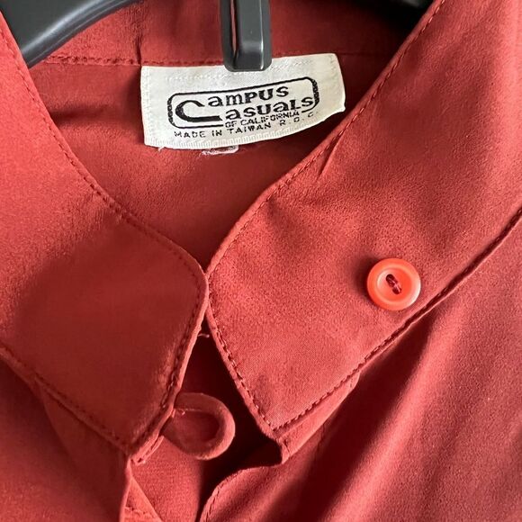 Campus Casuals Women blouse sz Xs - Picture 5 of 7